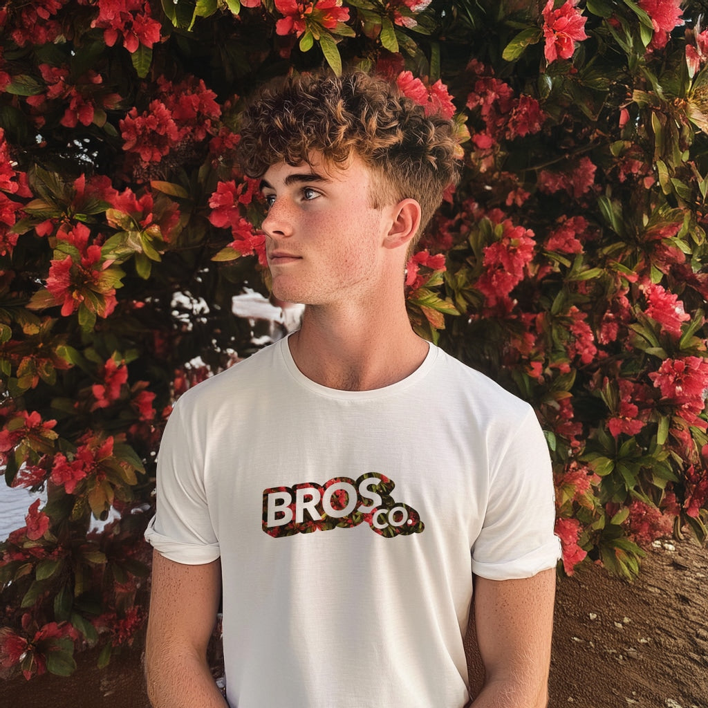 Bros Co. Large Floral Logo