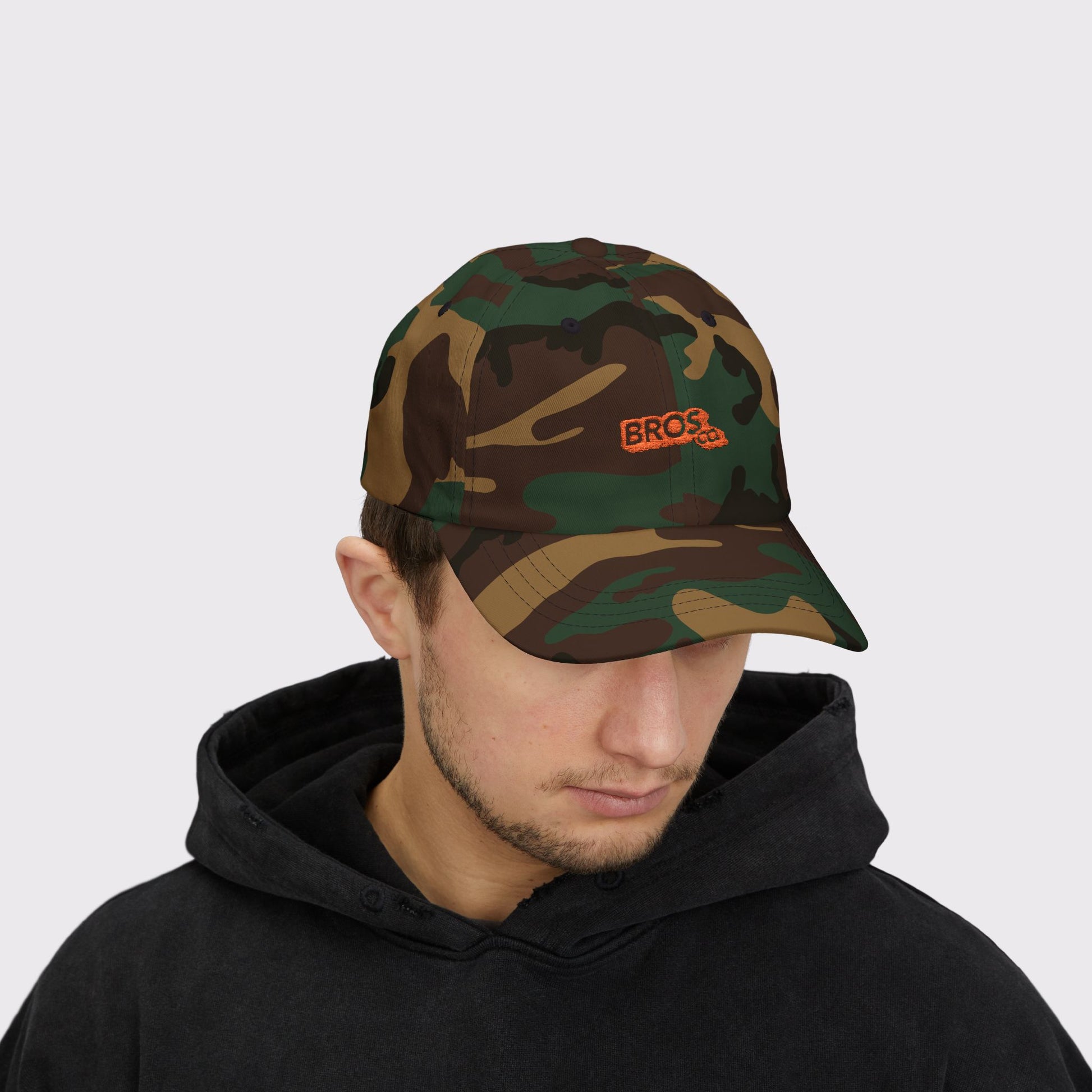 Bros Co Camo Dad Cap