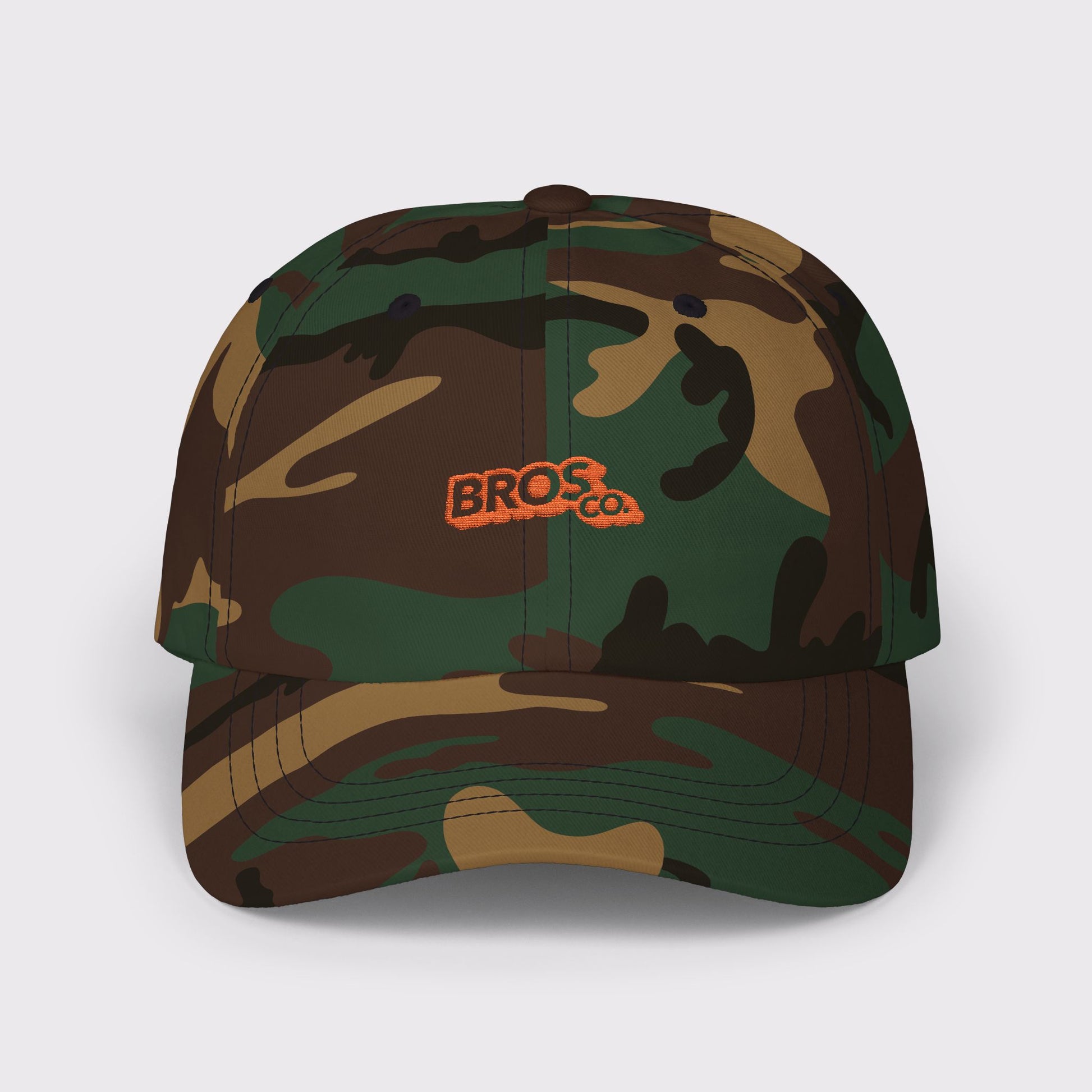Bros Co Camo Dad Cap